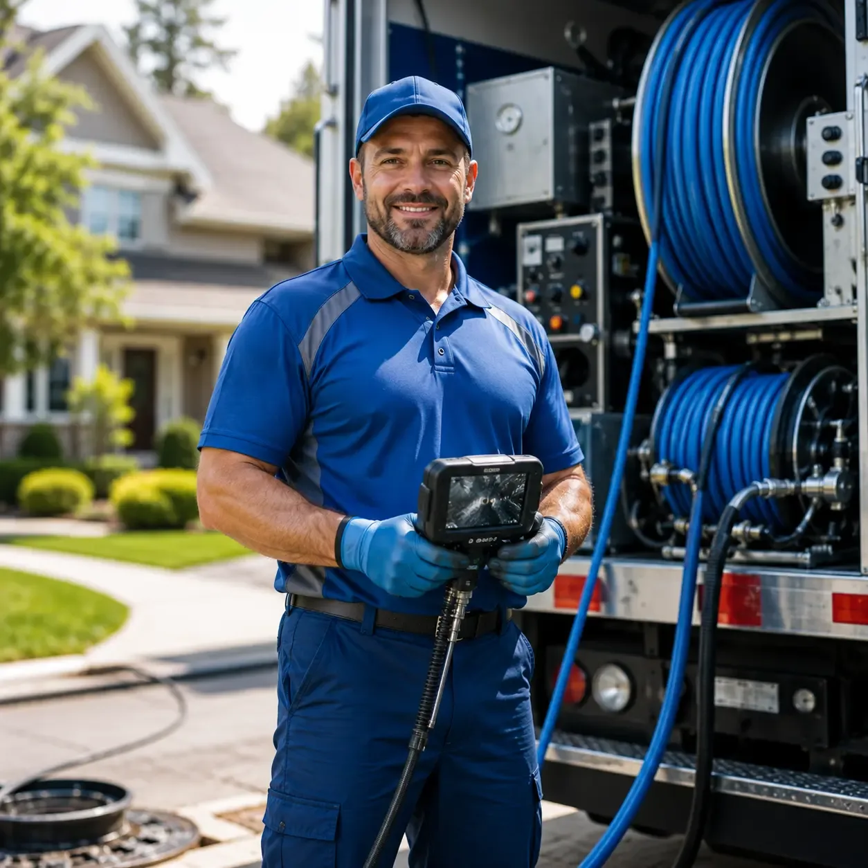 Local outdoor drain cleaning specialists in Strunk, KY